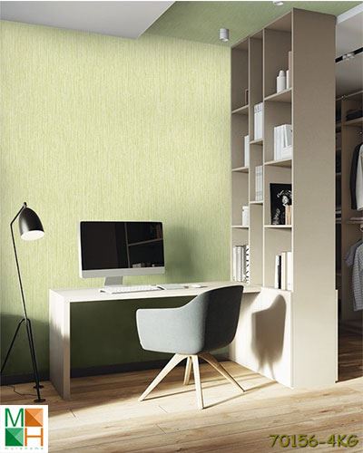Giấy dán tường hàn quốc đơn sắc 70156-4