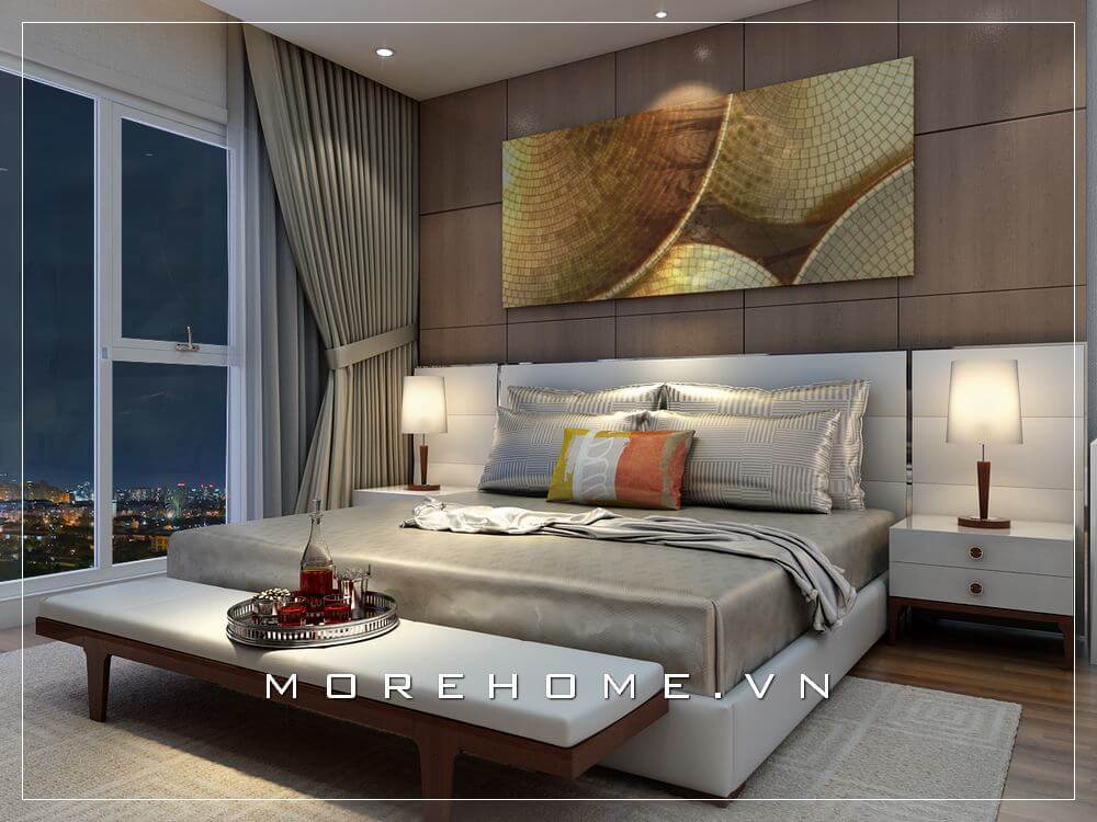 Giường ngủ hiện đại Giường ngủ hiện đại